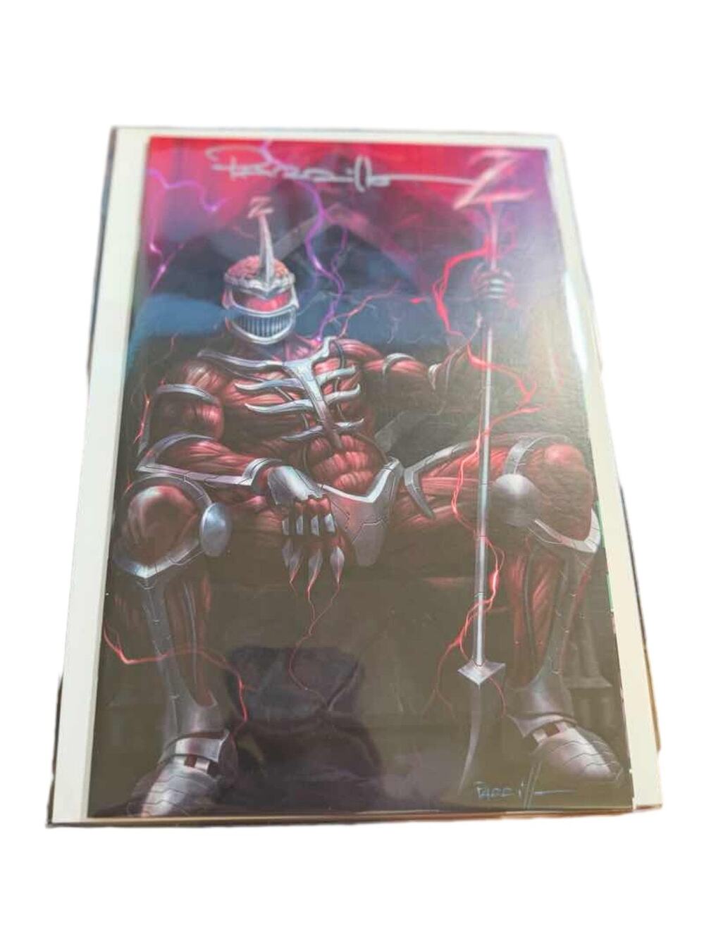 Power Rangers Power Rangers Lucio Parrillo Lord Zedd Virgin Variant COA